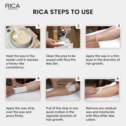RICA WAX DARK CHOCOLATE 800 ML