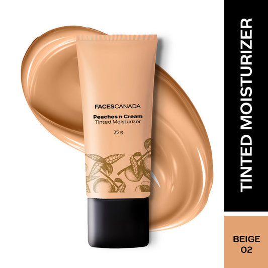 FACES PEACHES N CREAM TINTED MOISTURIZER 02 BEIGE 35G