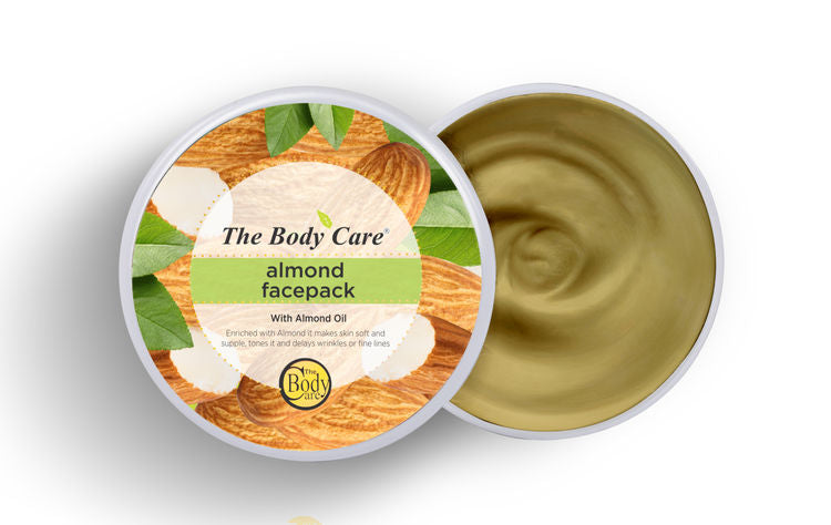 THE BODY CARE FACE PACK ALMOND 100 GRM