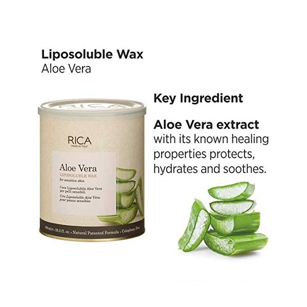 RICA WAX ALOE VERA 800 ML