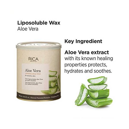 RICA WAX ALOE VERA 800 ML