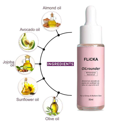 FLICKA OIL ROUNDER PRE-POST 30ML