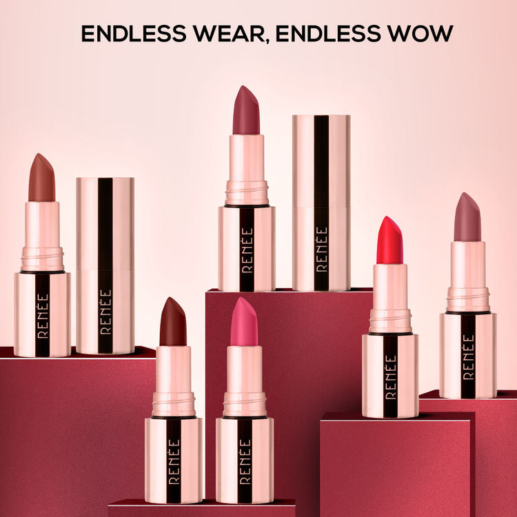 RENEE EVERSTAY HYDRATING LONGSTAY LIPSTICK  01 NUDE LUXE