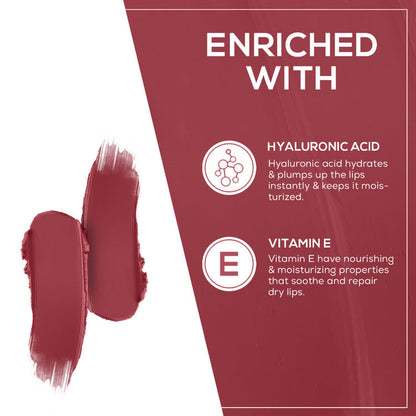 RENEE STUNNER MATTE LIPSTICK S 07 BRAVE HEAR