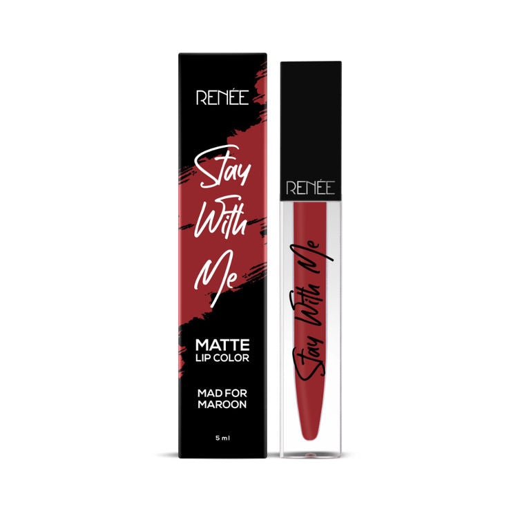 RENEE STAY WITH ME MATTE LIP COLOR MAD FOR MAROON 5ML