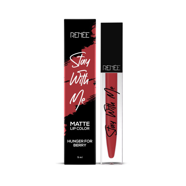 RENEE STAY WITH ME MATTE LIP COLOR HUNGER FOR BERRY 5ML