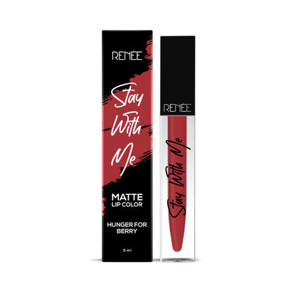 RENEE STAY WITH ME MATTE LIP COLOR HUNGER FOR BERRY 5ML