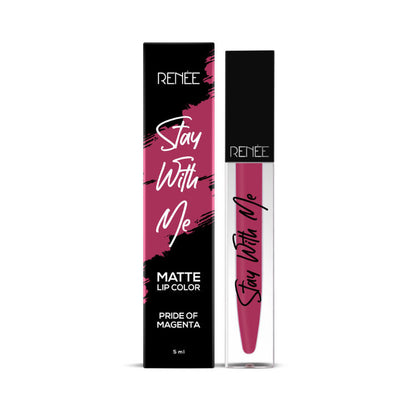 RENEE STAY WITH ME MATTE LIP COLOR PRIDE OF MAGENTA 5ML