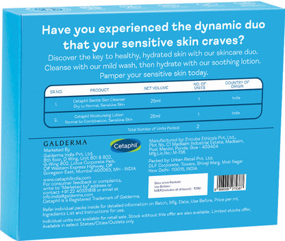 CETAPHIL SENSITIVE SKIN HYDRATION COMBO