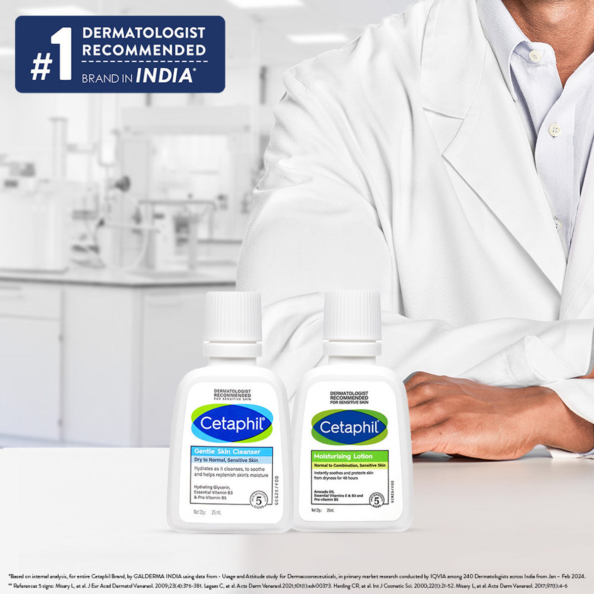 CETAPHIL SENSITIVE SKIN HYDRATION COMBO