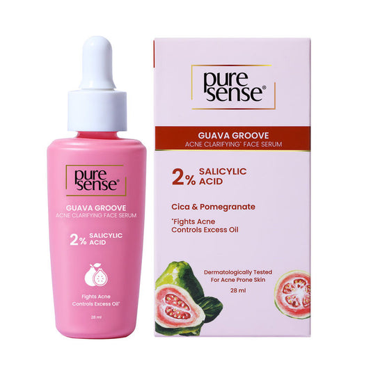 PURE SENSE GUAVA GROOVE ACNE CLARIFYING FACE SERUM 2% 28ML