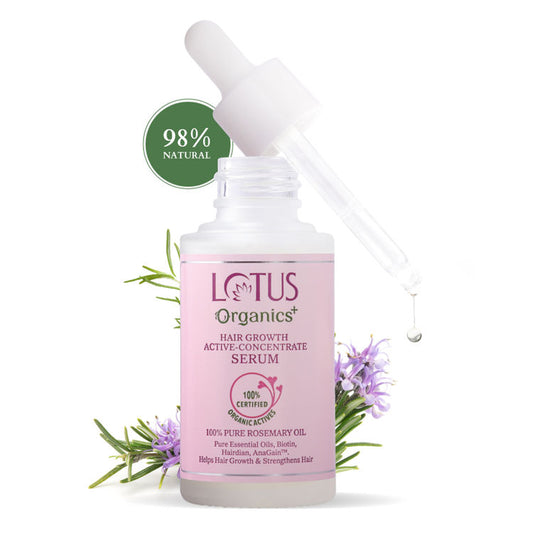 LOTUS ORGANICS HAIR GROWTH ACTIVE-CONCENTRATE SERUM 28ML