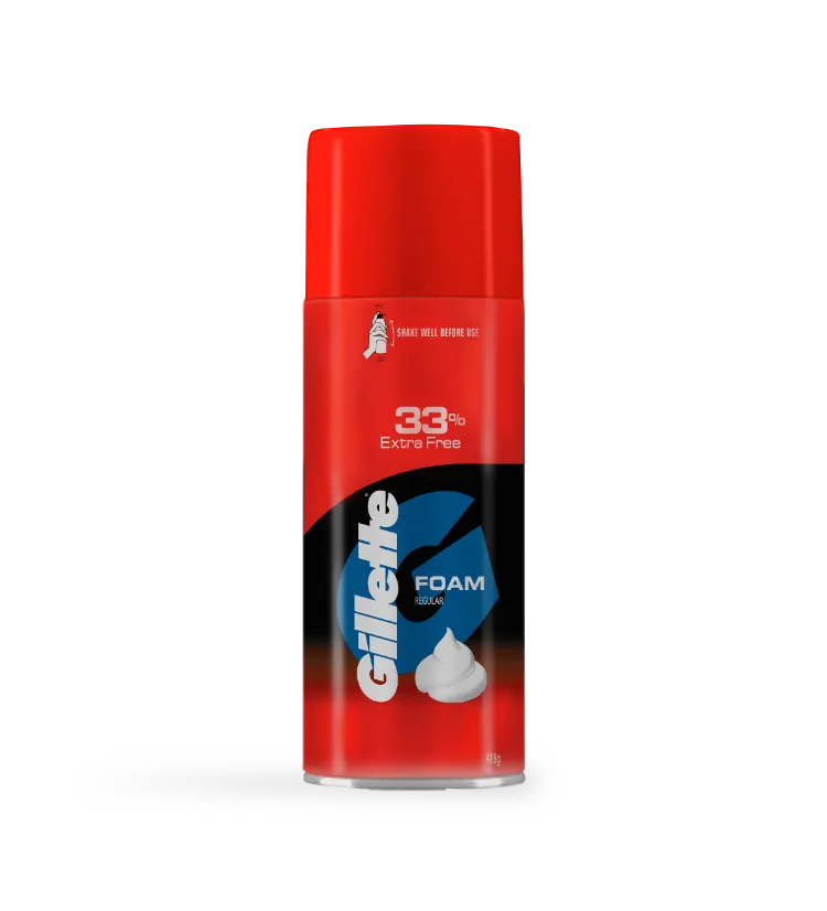 GILLETTE FOAM REGULAR 418 GRM