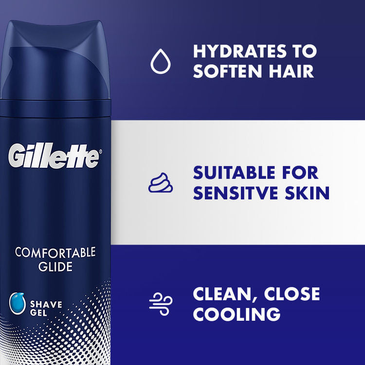 GILLETTE COMFORTABLE FOAM 195G