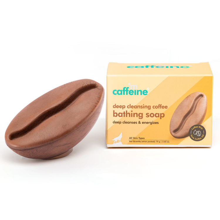 MCAFFEINE BATHING SOAP DEEP CLEANSING COFFEE 75G