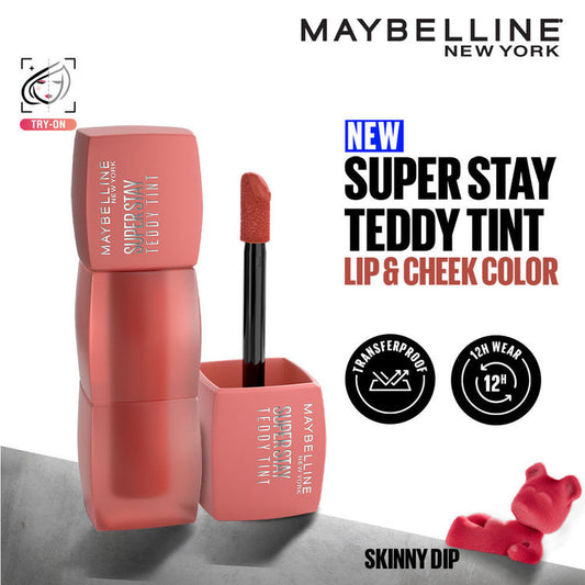 MAYBELLINE SUPER STAY TEDDY TINT 15 SKINNYDIP 5ML