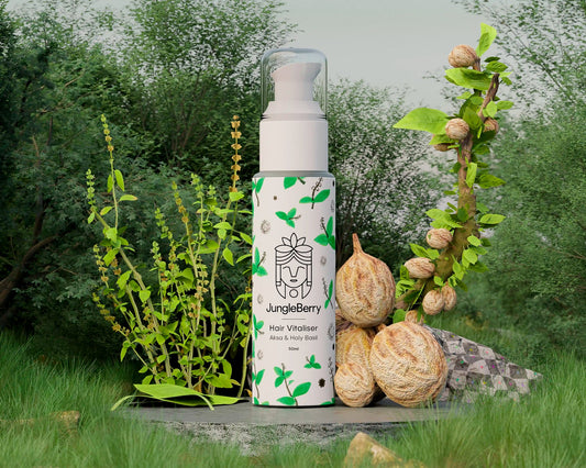 JUNGLE BERRY HAIR VITALISER AKSA & HOLY BASIL 25ML