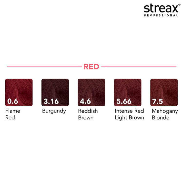 STREAX PROFESSIONAL 0.6 FLAME RED 60 ML