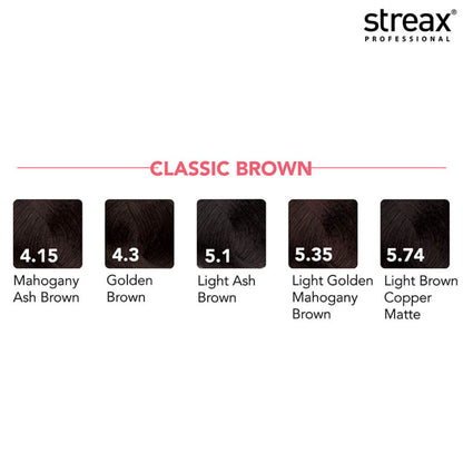 STREAX PROFESSIONAL 4.3 GOLDEN BROWN 60 ML