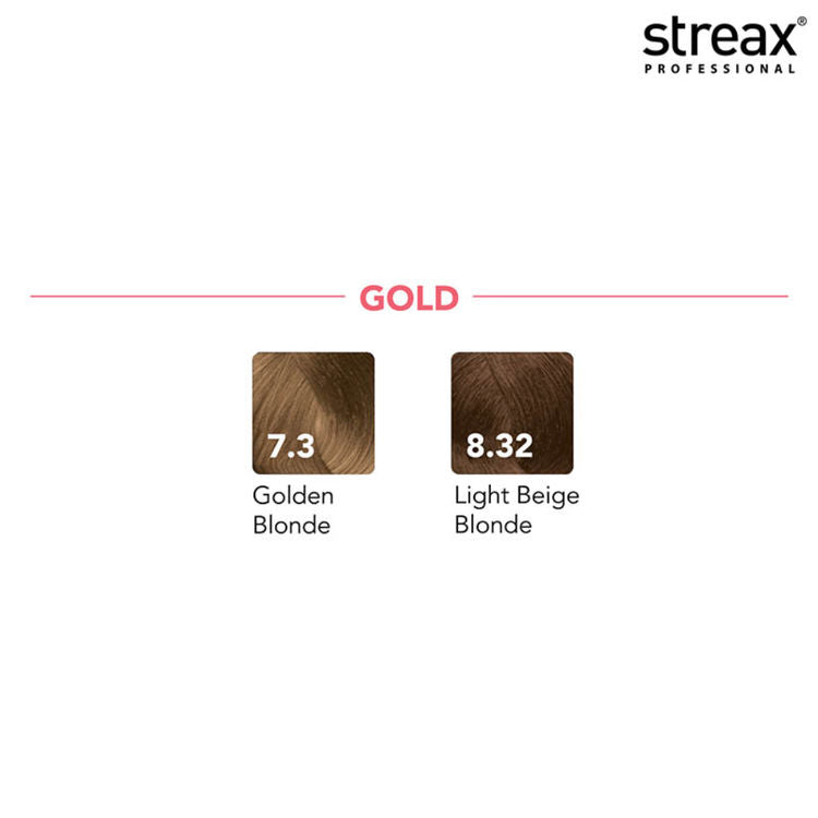 STREAX PROFESSIONAL 7.3 GOLDEN BLONDE 60 ML