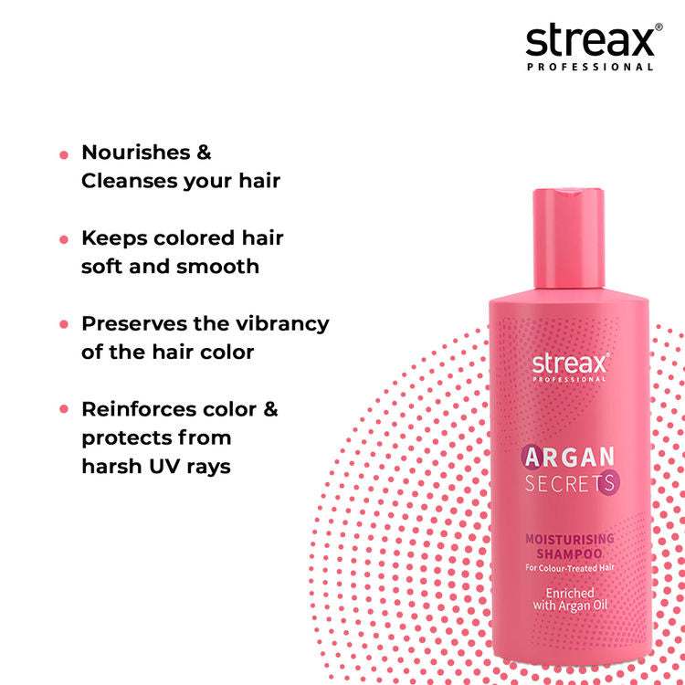 STREAX PROFESSIONAL ARGAN COLOUR SHAMPOO 300 ML