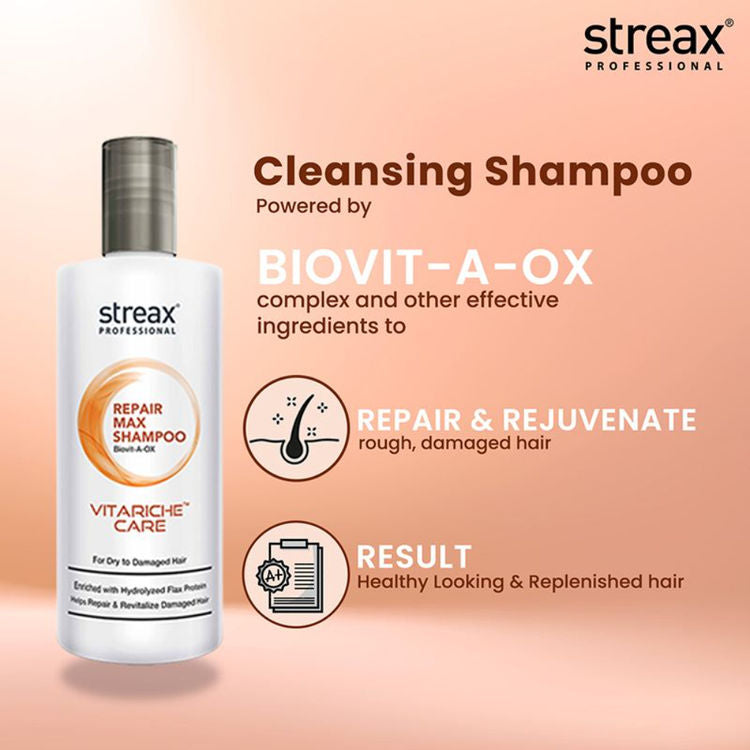 STREAX PROFESSIONAL REPAIR MAX SHAMPOO 250 ML