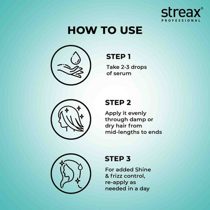 STREAX PROFESSIONAL HAIR SERUM=45 ML (R)