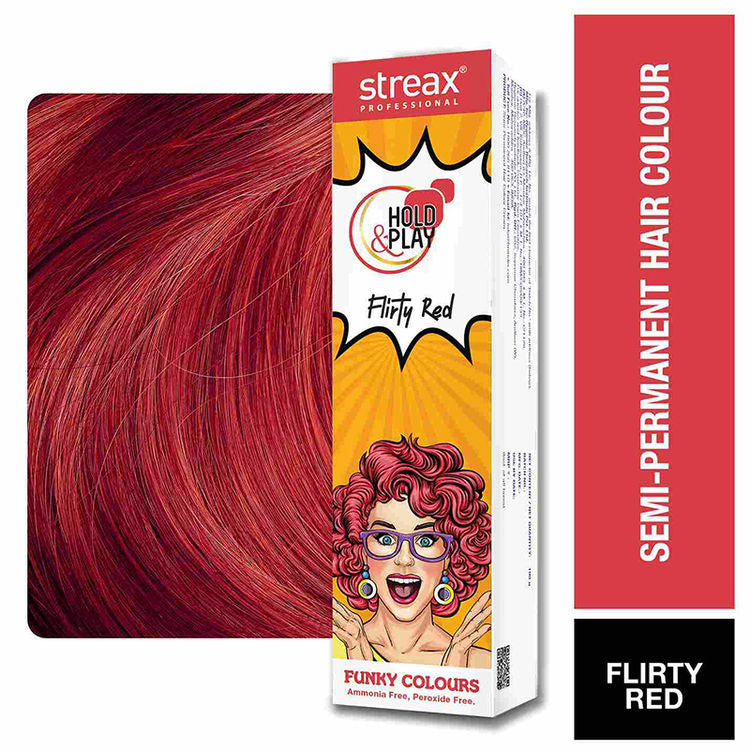 STREAX PROFESSIONAL H&P FC FLIRTY RED 100 G (T)