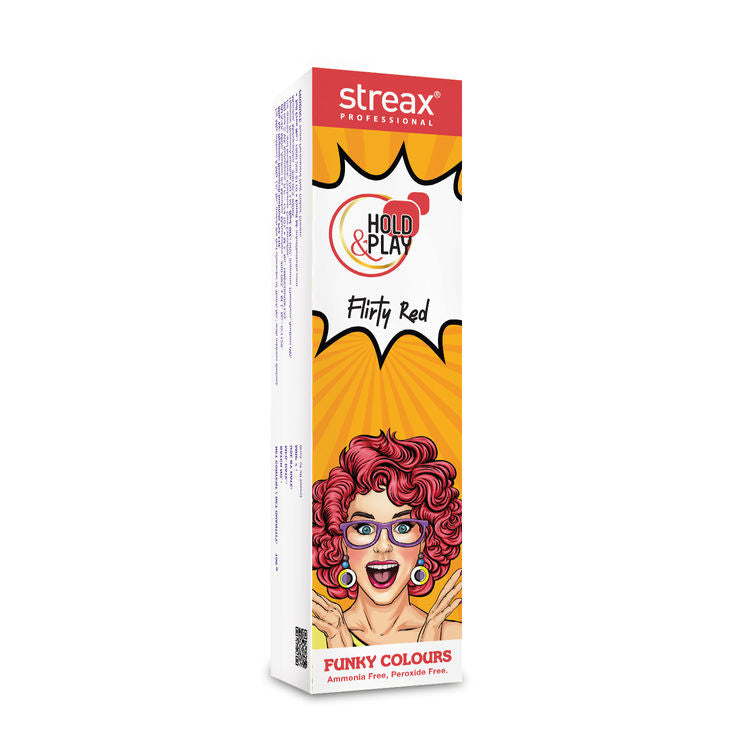 STREAX PROFESSIONAL H&P FC FLIRTY RED 100 G (T)