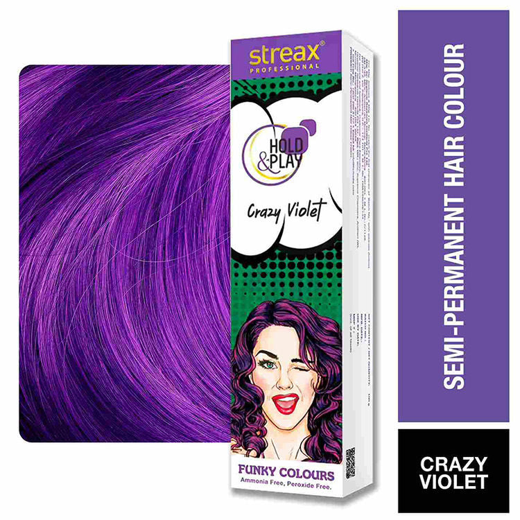 STREAX PROFESSIONAL H&P FC CRAZY VIOLET 100 G (T)