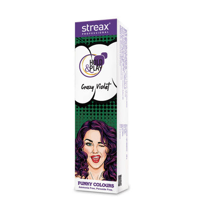 STREAX PROFESSIONAL H&P FC CRAZY VIOLET 100 G (T)