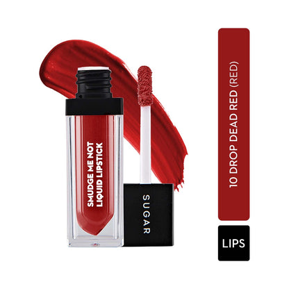 SUGAR LIQUID LIPSTICK SMN 10 DROP DEAD RED 4.5 ML