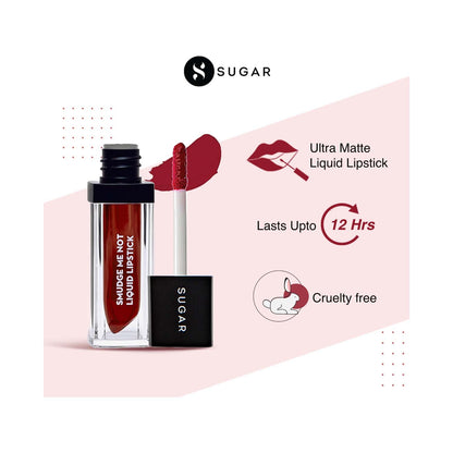 SUGAR LIQUID LIPSTICK SMN 10 DROP DEAD RED 4.5 ML