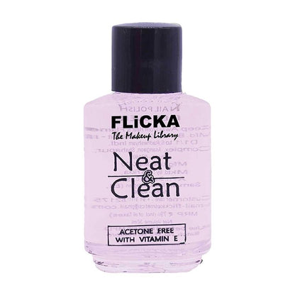 FLICKA NEAT AND CLEAN NAIL POLISH REMOVER 30ML