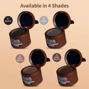 INCOLOR COSMETICS ENHANCE HAIRLINE POWDER 04 DARK BROWN 4G