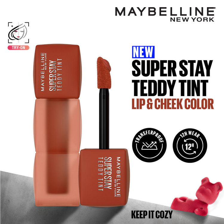 मेबेलिन सुपरस्टे टेडी टिंट 80 इसे आरामदायक रखें 5ML