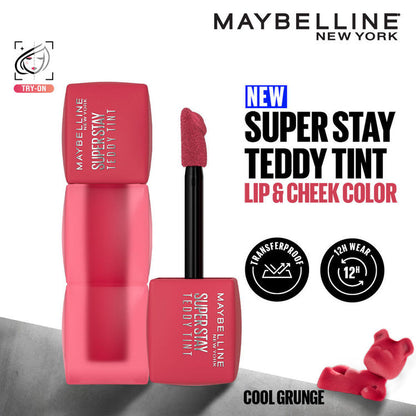 मेबेलिन सुपरस्टे टेडी टिंट 60 कूल ग्रंज 5ML