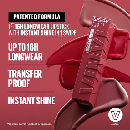 MAYBELLINE SUPER STAY VINYL INK 150 STRIKING 4.2ML