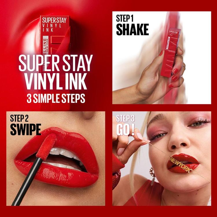 MAYBELLINE SUPER STAY VINYL INK 150 STRIKING 4.2ML