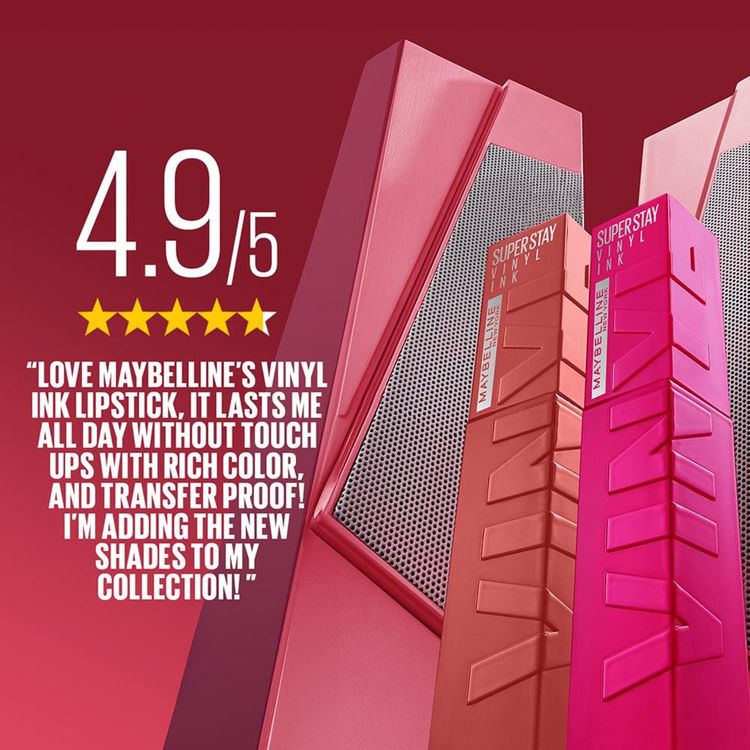 MAYBELLINE SUPER STAY VINYL INK 150 STRIKING 4.2ML