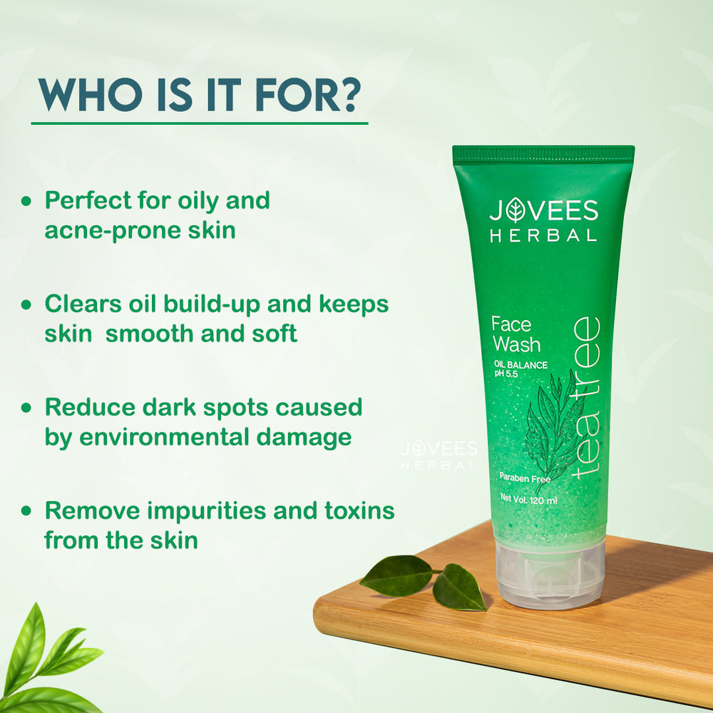 JOVEES TEA TREE FACE WASH 50 ML