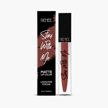 RENEE STAY WITH ME MATTE LIP COLOR LOCO FOR COCOA 5ML