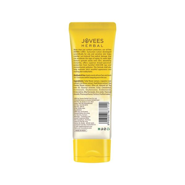 JOVEES SPF 50 SUN DERMA 100 ML