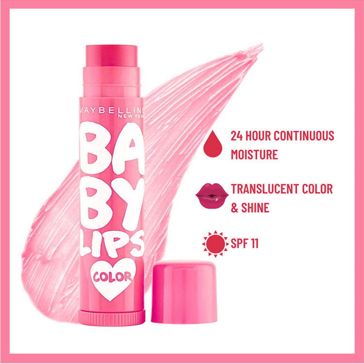 MAYBELLINE BABY LIP PINK LOLITA. 4.5 G