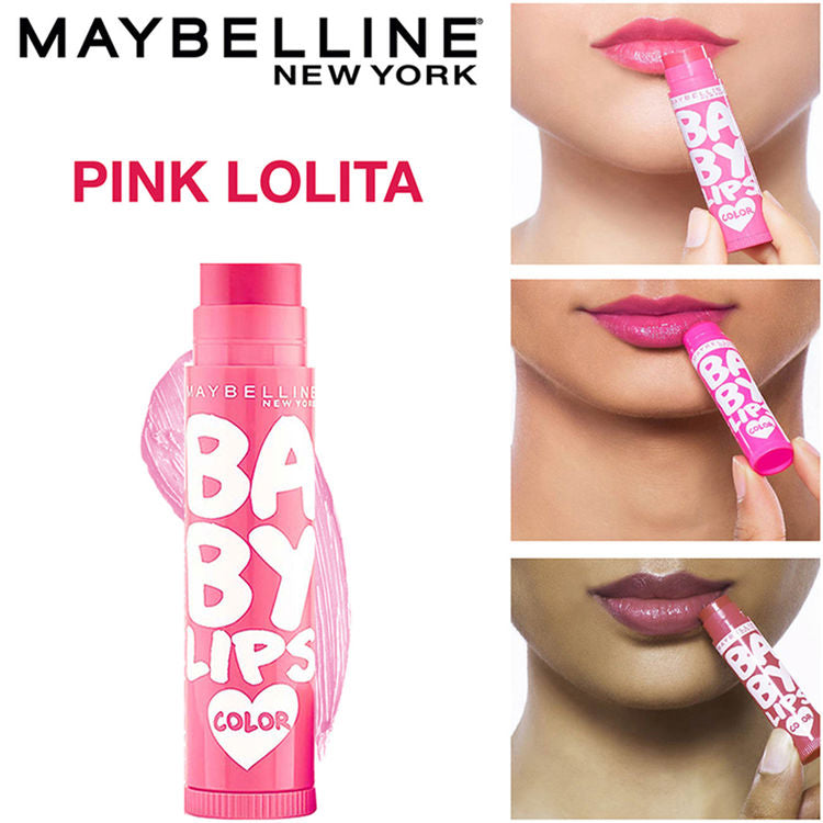 MAYBELLINE BABY LIP PINK LOLITA. 4.5 G