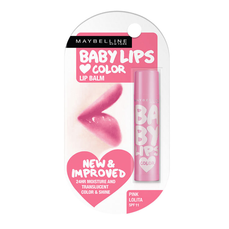 MAYBELLINE BABY LIP PINK LOLITA. 4.5 G