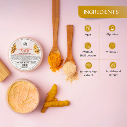 THE BODY CARE HALDI CHANDAN POLISHING & BRIGHTING SCRUB 500G