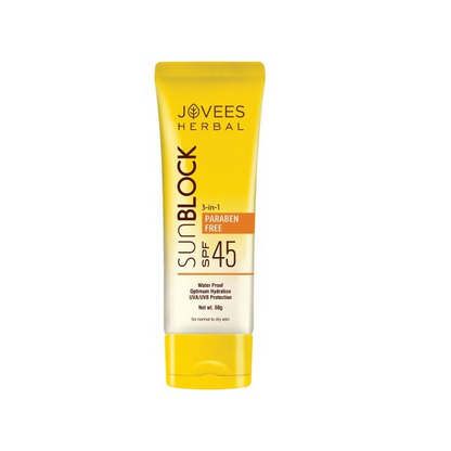 JOVEES SPF 45 SUNSCREEN 50 GRM