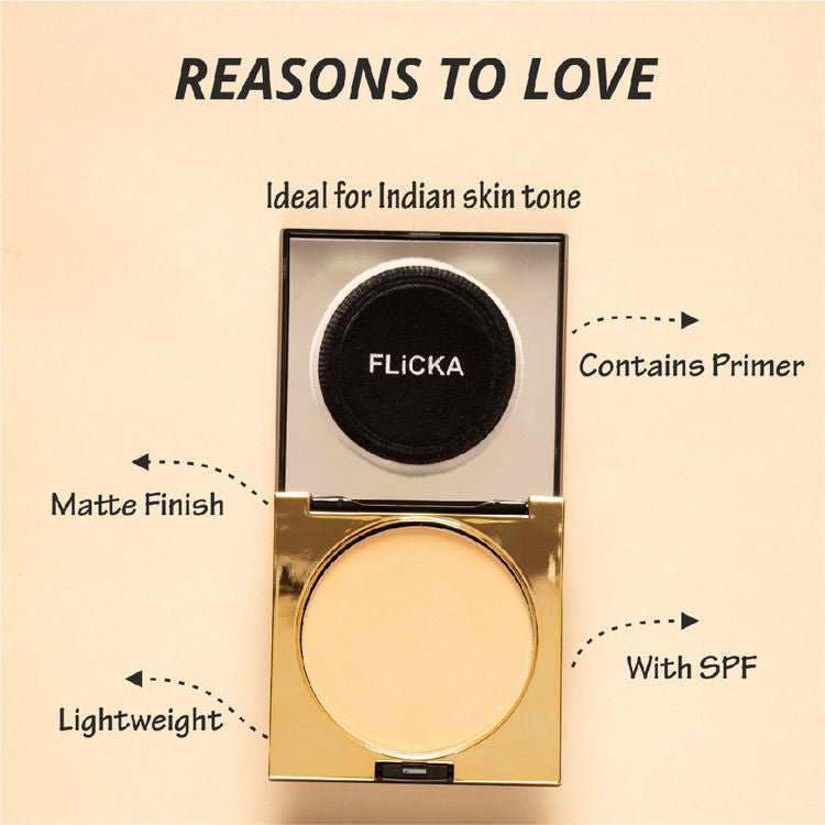 FLICKA COMPACT COVER 02 BEIGE 9G