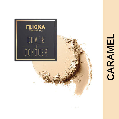 FLICKA COMPACT COVER 03 CARAMEL 9G